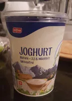Mängden socker i Jogurt Nature 3.5% Milchfett Laktosefrei
