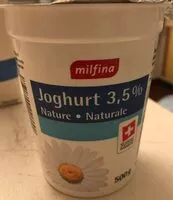 Mängden socker i Joghurt 3.5 % Nature
