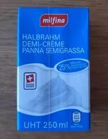 Mängden socker i Demi-crème