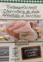 Mängden socker i Charcuterie de dinde