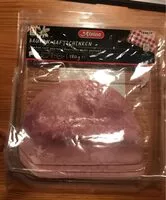 Mängden socker i Jambon cuit paysan