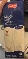 Mängden socker i MILCH LAIT LATTE MILFINA