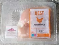 Mängden socker i Pouletbrust - filet