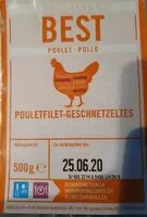 Mängden socker i Filet de poulet émincé