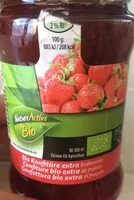 Mängden socker i Confiture bio extra de fraises