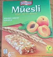 Mängden socker i Müesli