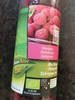Mängden socker i Sirop framboise bio