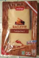 Mängden socker i Raclette Geräuchert