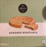 Mängden socker i Bündner nusstorte