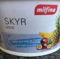 Mängden socker i Skyr Exotic