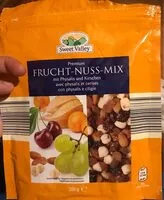 Mängden socker i Frucht-nuss-mix
