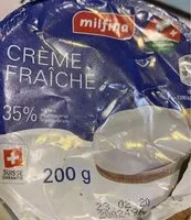 Mängden socker i Crème fraîche