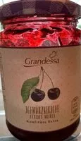 Mängden socker i Confiture cerises noires