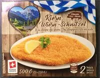 Mängden socker i Escalope de porc