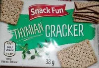Mängden socker i Thymian Cracker
