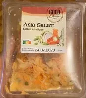 Mängden socker i Asia-salat
