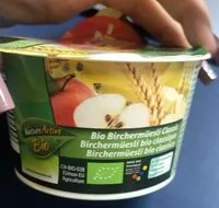 Mängden socker i Birchermuesli bio classique