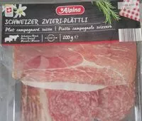 Mängden socker i Plat campagnard suisse