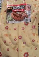 Mängden socker i Schublig avec piments et fromage