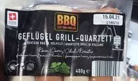 Mängden socker i Quatuor BBQ de volaille