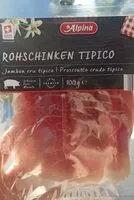 Mängden socker i Rohschinken Tipico