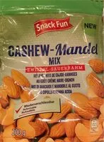 Mängden socker i Mélange noux de cajou-amandes
