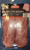 Mängden socker i Salame tipo Milano