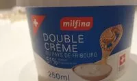 Mängden socker i Double crème