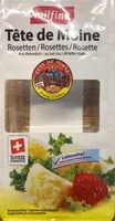 Mängden socker i Tête de Moine