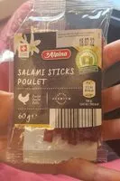 Mängden socker i Salami Stick Poulet