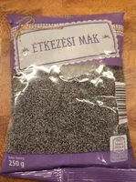 Mängden socker i Étkezési mák
