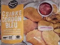 Mängden socker i Csirke cordon bleu