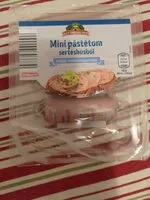 Mängden socker i Mini pástétom sertéshúsból