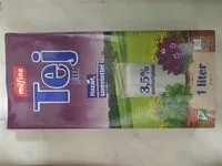 Mängden socker i Tej UHT