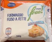 Mängden socker i Formaggio fuso a fette