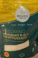 Mängden socker i Pecorino romano D.O.P. grattugiato
