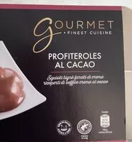 Mängden socker i Profiteroles al cacao