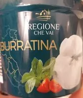 Mängden socker i Burratina