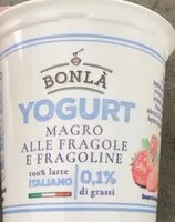 Mängden socker i Yogurt magro alle fragole e fragoline 0,1%di grassi