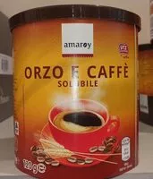 Mängden socker i Orzo e caffè