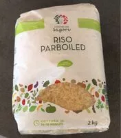 Mängden socker i Riso parboiled