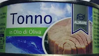 Mängden socker i Tonno in olio di oliva