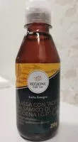Mängden socker i Glassa con aceto balsamico di Modena