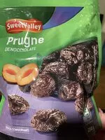 Mängden socker i Prugne denocciolate