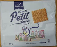 Mängden socker i Biscotti Petit Classici