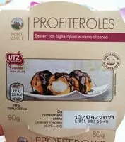 Mängden socker i Profiteroles