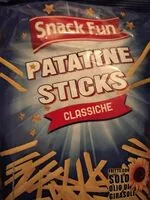 Mängden socker i Patatine sticks