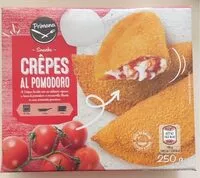Mängden socker i Crêpes al pomodoro
