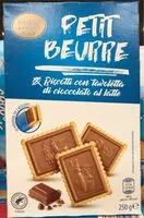 Mängden socker i Petit beurre con tavoletta di cioccolato al latte