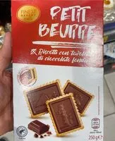 Mängden socker i Biscotti con tavoletta di cioccolato fondente